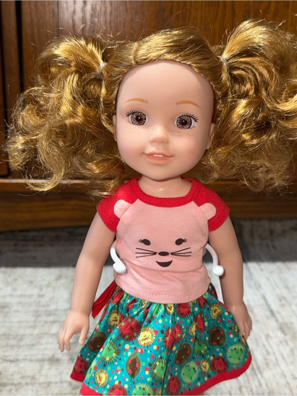 American Girl 14 in wellie wishers Girl Doll Willa